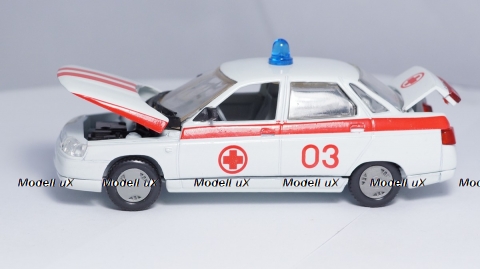 Ваз 2110 Лада, Скорая помощь, Агат 1:43