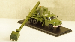 Экскаватор-планировщик UDS-110 (на шасси Tatra-148) армейский, SSM1419, SSM 1:43