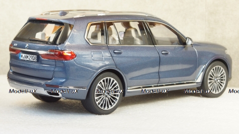 BMW X7 (G07) 2019 Blue, 80432450997, Kyosho 1:18
