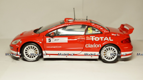 Peugeot 307 WRC #5, Maisto 1:18
