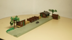 Тупик - рампа, VERO масштаб HO 1:87