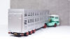 Mercedes LPS 1632 Livestock transporter 1970 green/white/silver, IXO TTR008 1:43