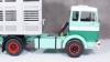Mercedes LPS 1632 Livestock transporter 1970 green/white/silver, IXO TTR008 1:43