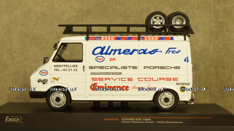 Citroen C 35 Almeras fres, Assistance with roof rack, IXO RAC291X 1:43