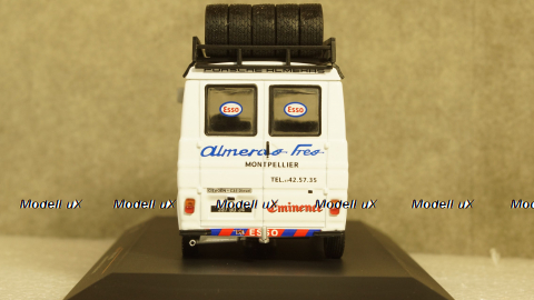 Citroen C 35 Almeras fres, Assistance with roof rack, IXO RAC291X 1:43