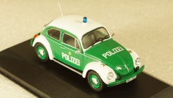 Volkswagen Beetle 1200 Police Germany 1977, Atlas 1:43