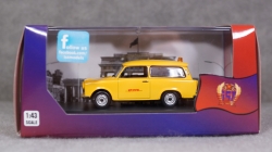 Trabant P601 Follow Me DHL HUB Leipzig 2001, IST190, IST 1:43