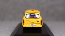 Trabant P601 Follow Me DHL HUB Leipzig 2001, IST190, IST 1:43