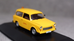 Trabant P601 Follow Me DHL HUB Leipzig 2001, IST190, IST 1:43