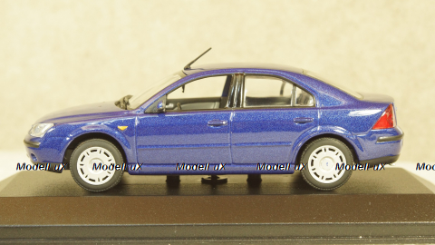 Ford Mondeo Saloon 2001 bluemetallic, Minichamps 1:43