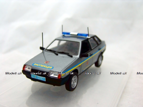 ВАЗ 21099 спутник Инспекция,1:43