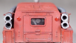 Мотопомпа МП-1600  со следами эксплуатации, Modellux 1:43