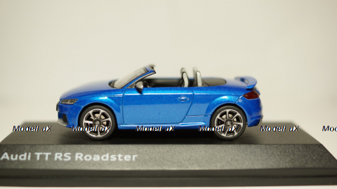 Audi TT RS Roadster 2016 blue, 5011610532, iScale 1:43
