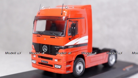 Mercedes Actros 1851 MP 1 1995 red, IXO 1:43