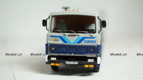 Маз 6422 с полуприцепом Маз 9398 сортиментовозом, TruckTyr 1:43
