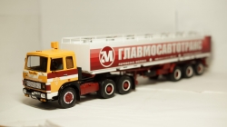 Маз 6422 с полуприцепом АМП-22,6 Молоковоз, TruckTyr 1:43