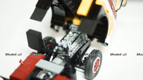 Маз 6422 с полуприцепом АМП-22,6 Молоковоз, TruckTyr 1:43