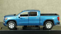 GMC Sierra 1500 Denali Crew Cab metallic-blue, MOM79362BLUE, MotorMax 1:24