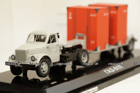 ГАЗ 51П + Т-213 полуприцеп (серый), Dip 905101 