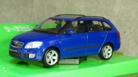 Skoda Fabia Combi II, WEL22519BLUE, Welly 1:24 