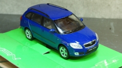 Skoda Fabia Combi II, WEL22519BLUE, Welly 1:24 