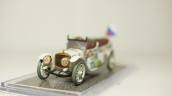 Руссо Балт тип С, 3-я серия, шасси №14 автопробег С-Петербург - Рим 1910г, Студия Колесо 1:43