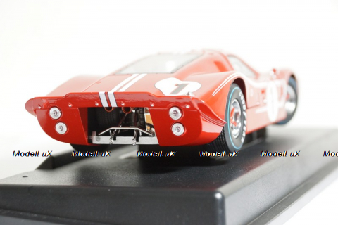 Ford GT40 MK4 Winner Le Mans Gurney/Foyt 1967 Shelby Collectibles 1:18