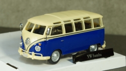 Volkswagen VW T1 Samba Bus, Cararama 1:43