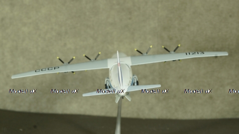 Ан-10А Antonov AN-10 Аэрофлот модель самолета, Herpa 1:200