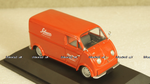 DKW Schnellaster Kasten Van Red, 02396, Schuco 1:43
