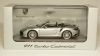 Porsche 911 (991/II) Turbo Cabriolet 2016 silver, Herpa 1:43