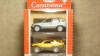 Набор: BMW X5 E53 light green + Isuzu VehiCross yellow, Cararama 1:43