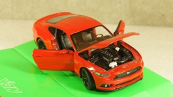 Ford Mustang GT red, WEL24062, Welly 1:24