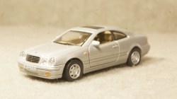 Mercedes CLK320 silver, Cararama 1:43