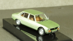 Peugeot 504 1969 metallic green, IXO, CLC319N 1:43