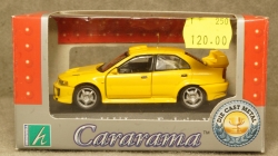 Mitsubishi lancer Evolution VI WRC Yellow, Cararama 1:43