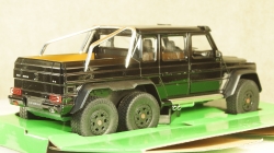 Mercedes G63 AMG 6x6 black, 24061, Welly 1:24