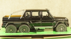 Mercedes G63 AMG 6x6 black, 24061, Welly 1:24