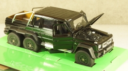 Mercedes G63 AMG 6x6 black, 24061, Welly 1:24