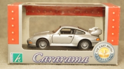 Porsche 911 GT2 silver, Cararama 1:43