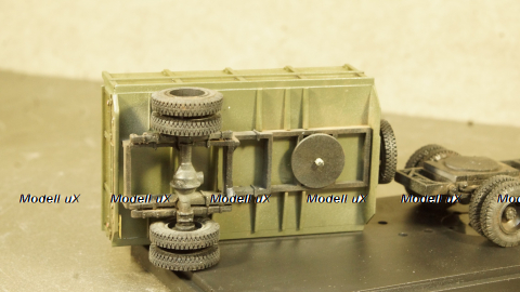 ГАЗ 51 Автопоезд Автороты №1 Рижской Конторы "Центрзоготовзерно", Modellux 1:43