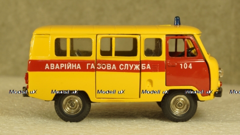 Уаз-452 А41 Служба газа, SM_models 1:43 