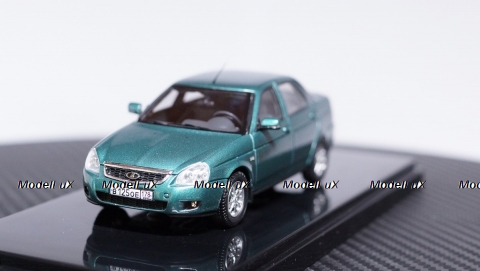 ВАЗ 2170 Priora Седан 2014 г. зелено-синий, 221706, DiP Models 1:43
