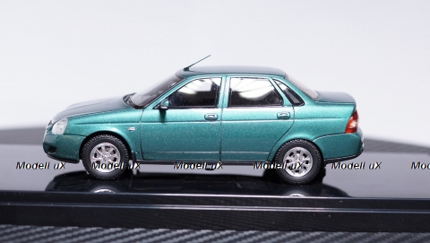 ВАЗ 2170 Priora Седан 2014 г. зелено-синий, 221706, DiP Models 1:43