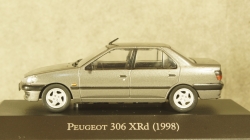 Peugeot 306 XRd 1998 greymetallic, Altaya 1:43
