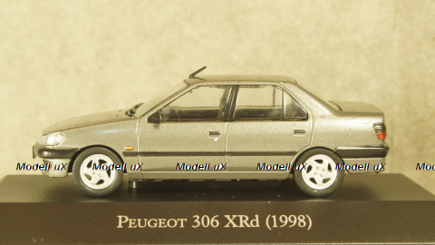 Peugeot 306 XRd 1998 greymetallic, Altaya 1:43