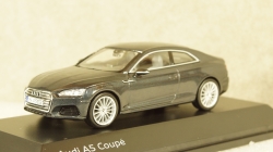 Audi A5 Coupe 2016 dark grey, Spark 1:43
