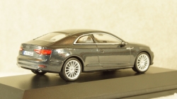 Audi A5 Coupe 2016 dark grey, Spark 1:43