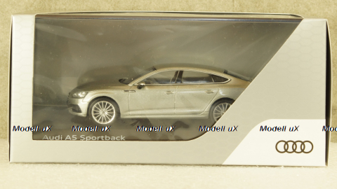 Audi A5 Sportback 2017 silver, Spark 1:43 Уценка!
