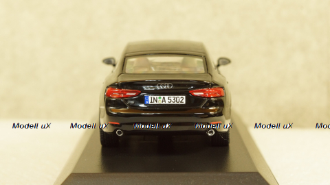 Audi A5 Sportback 2017 black, Spark 1:43
